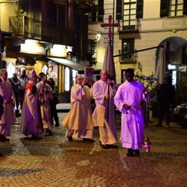 29 dicembre 2024: celebrazione dell'apertura dell'Anno Giubilare 2024 2025. la processione
